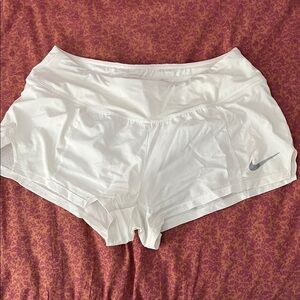 White Nike Shorts